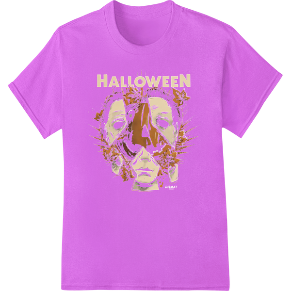 Macabre skeletal Halloween design for DTF (Direct to Film) heat transfer printing on t-shirts and custom apparel.