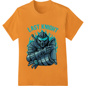 Cutting-edge custom merchandise featured on Fierce Last Knight - DTF Print Heat Transfer Design