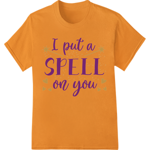 Cutting-edge customized apparel featured on Spellbinding 'I Put A Spell On You' Magic Heat Transfer