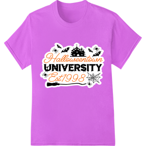 Premium quality customized apparel on Halloweentown University: Spooky Chic DTF Print Design