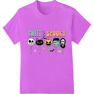 Innovative apparel decoration design on Sweet & Spooky: Cute Halloween Characters DTF Print