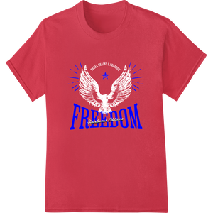 Celebrate Freedom with Bold Patriotic DTF Print Transfer showcasing advanced digital printing technology