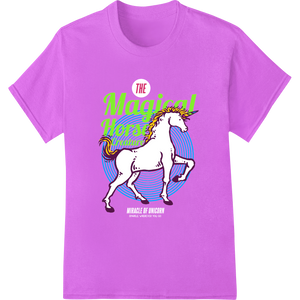 Magical Unicorn Fantasy Heat Transfer Print | Super DTF featuring professional dtf printer