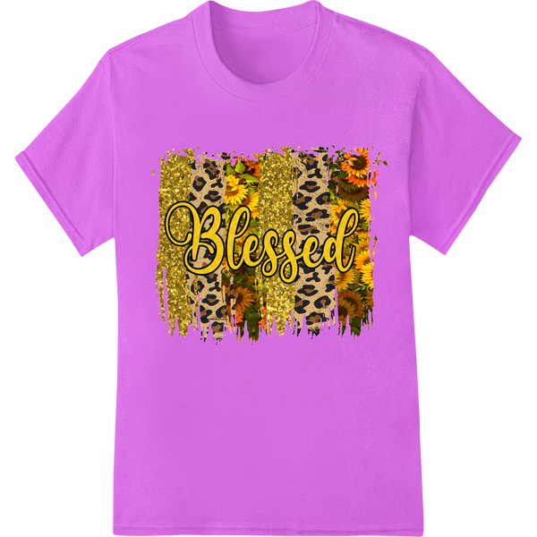 Blessed in Autumn: Grateful Thanksgiving DTF Transfer with custom digital printing artwork