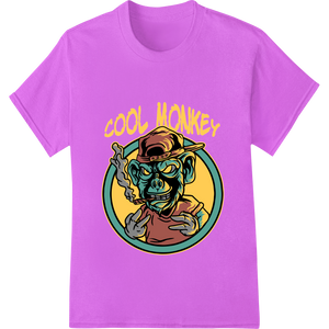 Premium quality DTF print shop on Cool Monkey DTF Print Heat Transfer - Fun & Funky Style