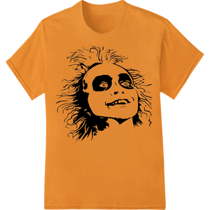 Creepy Zombie Face - Macabre Halloween Vector Illustration enhanced with professional t shirt prints