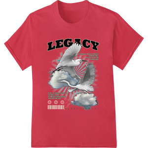 Personalized bulk t-shirt printing design for Soaring Eagle Legacy - Stunning Independence Day DTF Print