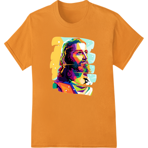 Vibrant Easter Portrait: Colorful Expression of Renewal - High-quality custom apparel