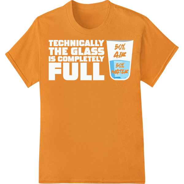 Bold 'Evil Teacher' DTF Print Heat Transfer for Science on orange shirt - SUPERDTF-DTF Prints-DTF Transfers-Custom DTF Prints