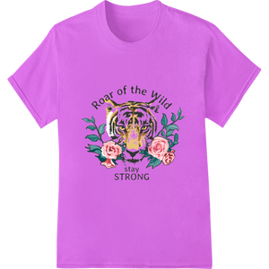 Roar of the Wild: Unleash Your Inner Strength featuring professional custom t-shirts