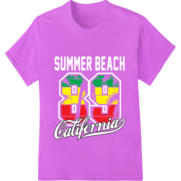 Golden State Pride: Vibrant California DTF Print Design made with premium custom garment printing