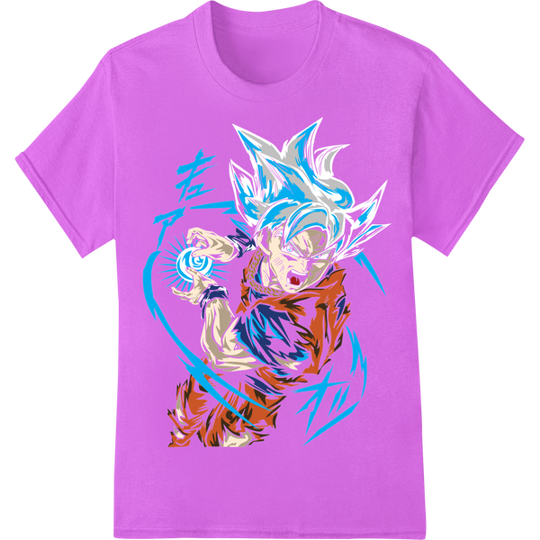 Fierce Anime Dragon Heat Transfer Print - Untamed Energy made with premium custom DTF designs