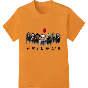 Haunting Friends Parody: Halloween TV Show Horror Design featuring professional print on demand