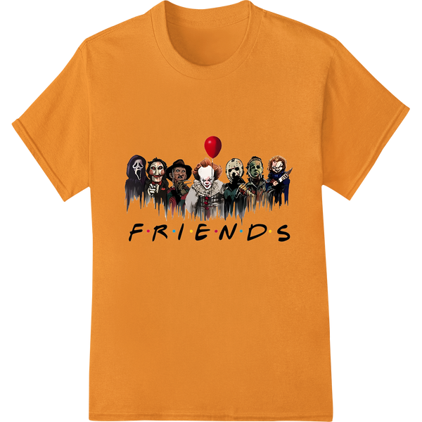 Haunting Friends Parody: Halloween TV Show Horror Design featuring professional print on demand