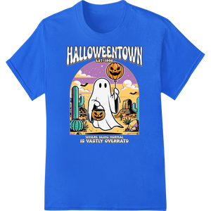 Durable DTF heat transfers applied to Spooky Cute Halloweentown Ghost DTF Heat Transfer Design