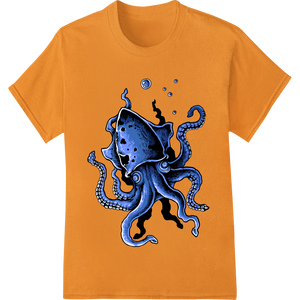 Cutting-edge custom DTF designs featured on Mystical Inky Octopus: Dive Into Aquatic Fantasy