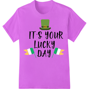 Durable digital printing applied to Luck of the Irish: Festive St. Patrick's Day DTF Print