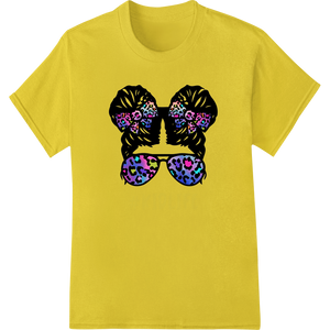 Kaleidoscopic Butterfly: Vibrant DTF Transfer by Super DTF showcasing advanced apparel decoration technology