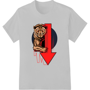 Fierce Bear Arrow Graphic Heat Transfer - Make a Bold Statement enhanced with professional custom print solutions