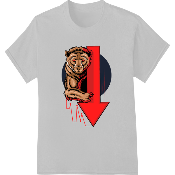 Fierce Bear Arrow Graphic Heat Transfer - Make a Bold Statement enhanced with professional custom print solutions