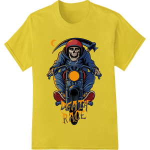 Fearless Skull Rider: Unleash Your Inner Rebel - High-quality custom merchandise