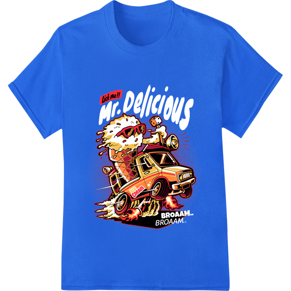 Flamin' Hot Rod Burger - Rebel DTF Print Heat Transfer featuring professional custom DTF designs