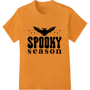 Spooky Season: Bold Halloween DTF Print Heat Transfer enhanced with professional t shirt prints