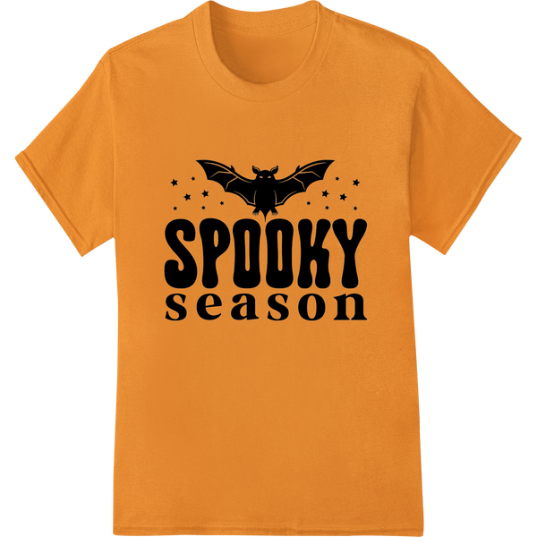 Spooky Season: Bold Halloween DTF Print Heat Transfer enhanced with professional t shirt prints