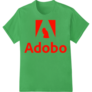 Spice Up Your Style with Bold Adobo Logo Heat Transfers featuring professional DTF printing experts