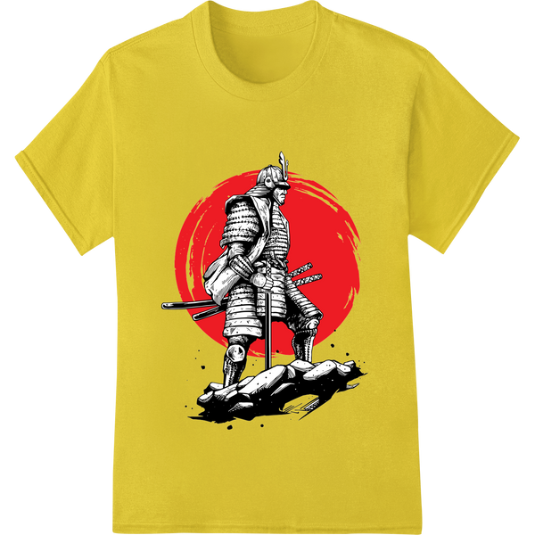 Personalized DTF transfers design for Bold Samurai Warrior | Striking Japanese DTF Print Design