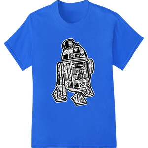 Custom DTF printing service design - Galactic R2-D2: Star Wars DTF Heat Transfer by Super DTF