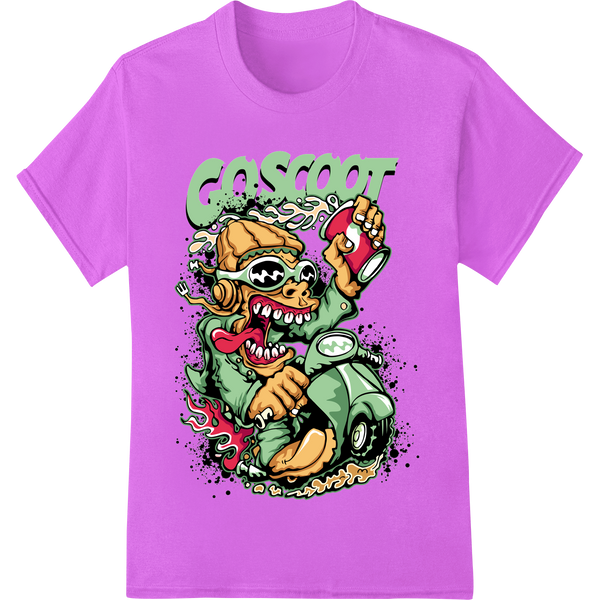 Cutting-edge custom t-shirts featured on Wild Cartoon Monster DTF Print Heat Transfer