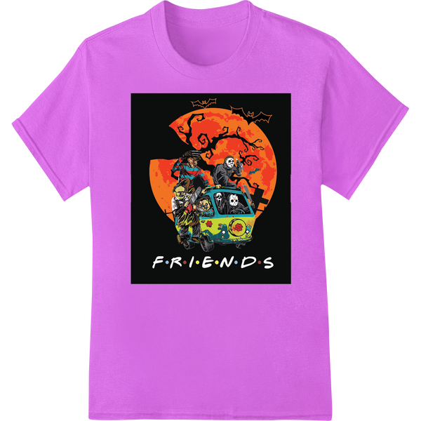 Premium quality digital printing on Spooky Friends Halloween DTF Print Heat Transfer