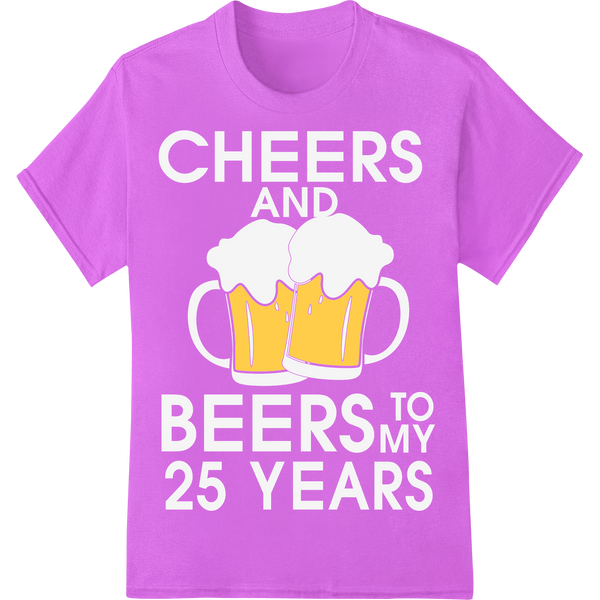 Raise a Toast: Witty Oktoberfest Beer Stein DTF Transfer on purple shirt - SUPERDTF-DTF Prints-DTF Transfers-Custom DTF Prints