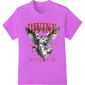 Personalized digital printing design for Divine Grace: Angelic DTF Print Heat Transfer