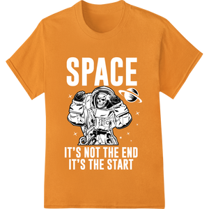 Cosmic Astronaut Sketch - Blast Off in Bold Style! - High-quality apparel decoration