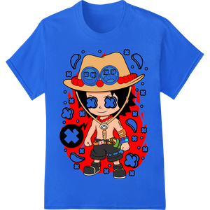 Cutting-edge innovative apparel printing featured on Cute Cartoon Cowboy DTF Print Heat Transfer by Super DTF