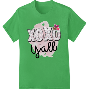 Premium quality DTF printing experts on XOXO Yall: Playful Valentine's Day Heat Transfer Design