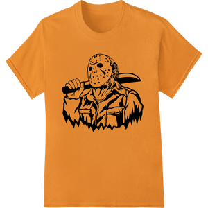 Masked Killer: Halloween Horror DTF Print Heat Transfer made with premium custom DTF designs