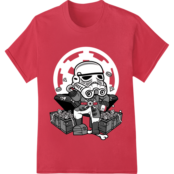 Bold Stormtrooper DTF Print Heat Transfer - Super DTF with custom innovative apparel printing artwork