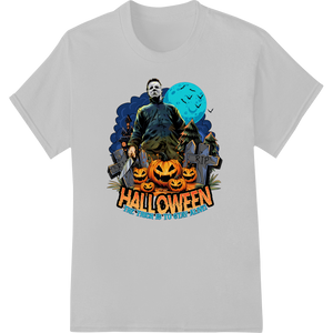 Spooky Halloween Heat Transfer for Thrilling Night Out - High-quality t shirt prints