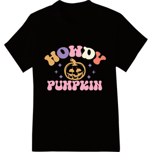 Premium quality custom garment printing on Playful Pumpkin Halloween Design | Cute & Festive DTF Print