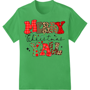 Festive Southern-Style Merry Christmas Y'all DTF Print - High-quality innovative apparel printing