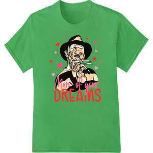 Innovative t shirt prints design on Freddy Krueger Nightmare Horror DTF Print Heat Transfer