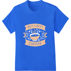 Innovative personalized clothing design on Jumpstart Your Morning with This Coffee-Themed DTF Print