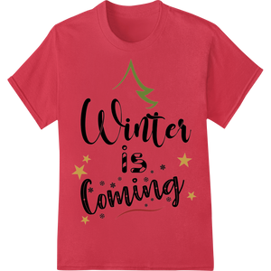 Embrace the Magic of Winter with this Charming Print enhanced with professional DTF printing service