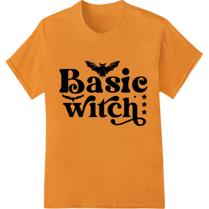 Personalized custom DTF designs design for Get Witchy with It: Basic Witch Halloween Heat Transfer