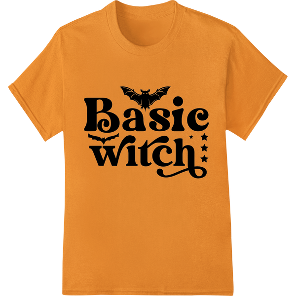 Personalized custom DTF designs design for Get Witchy with It: Basic Witch Halloween Heat Transfer