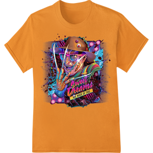 Personalized customized apparel design for Freddy's Cruel Dreams: Surreal Horror DTF Print Heat Transfer