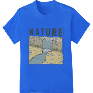 Innovative DTF prints design on Rugged Canyon Landscape 'NATURE' DTF Print Heat Transfer